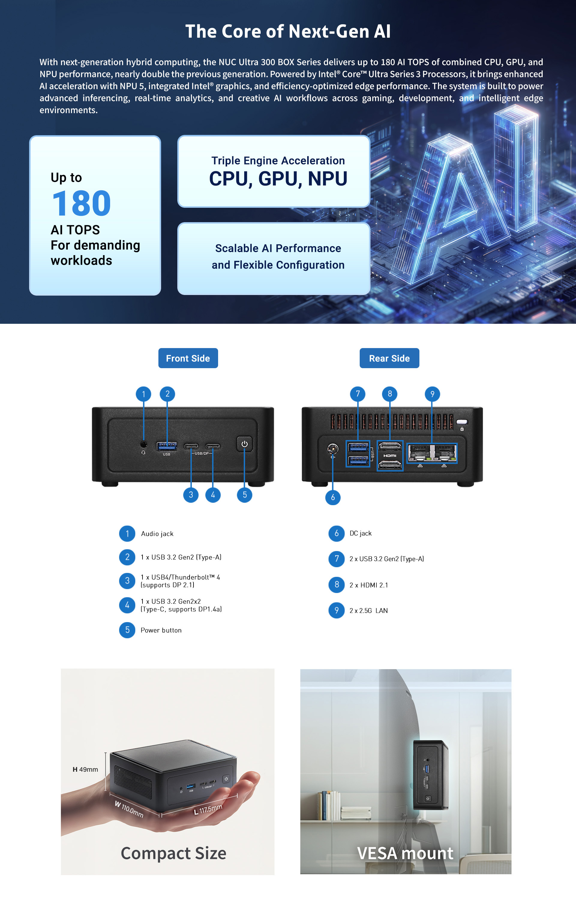 ASRock Industrial - NUC BOX-358H